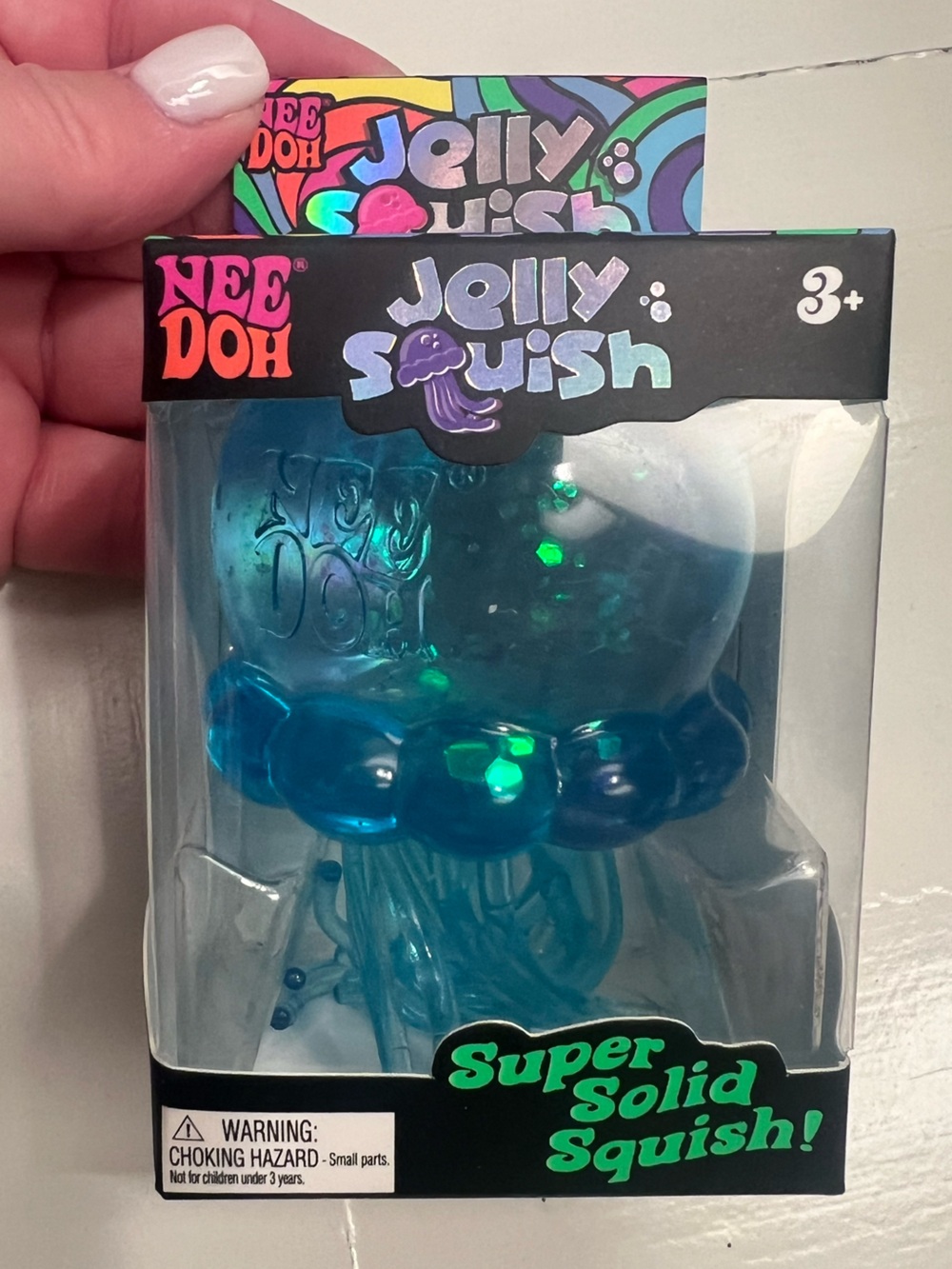 NWT Authentic Schylling Needoh Jellyfish - Blue